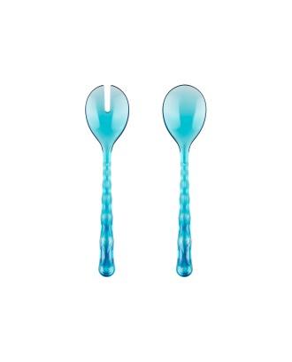 Set 2 piese servire salata, aquamarine, Vanity - GUZZINI